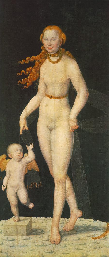 Venus and Amor by BOLLANDT, Heinrich