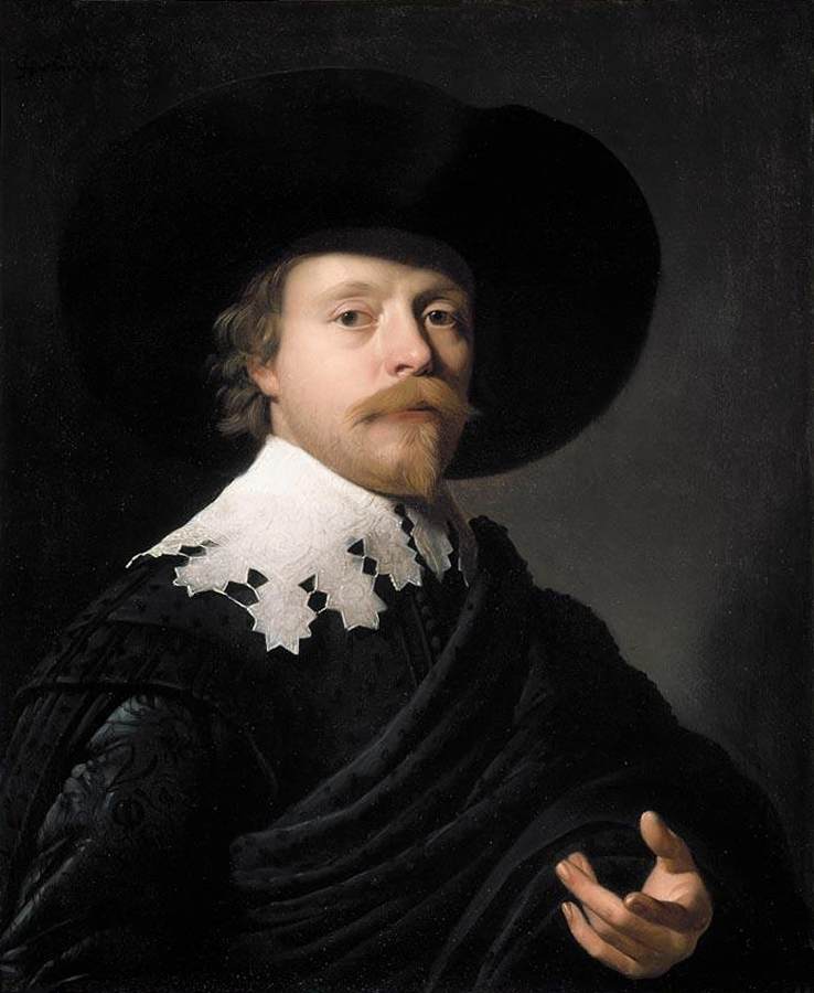 Portrait of a Gentleman by HONTHORST, Gerrit van