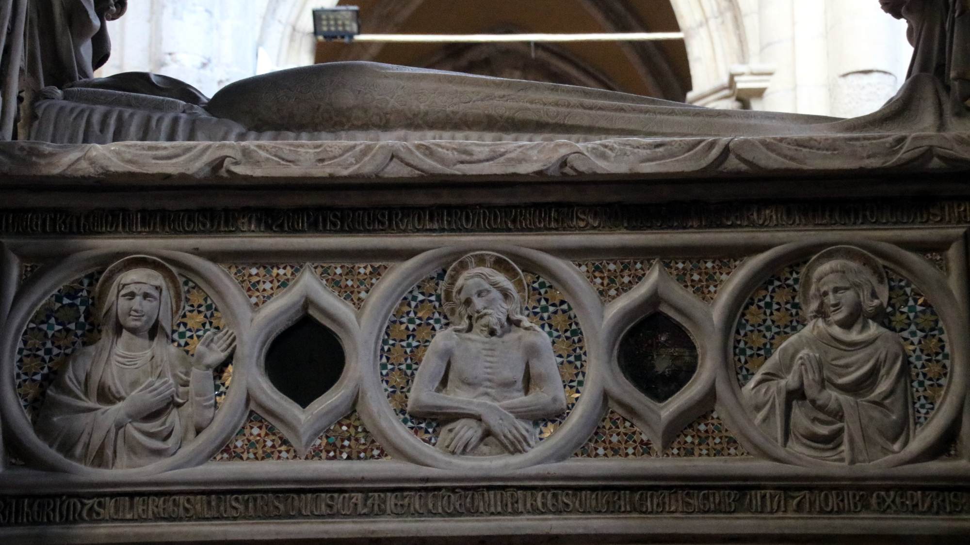 Tomb of Catherine of Austria (detail) by