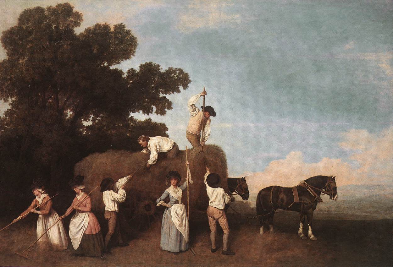 Haymaking by STUBBS, George