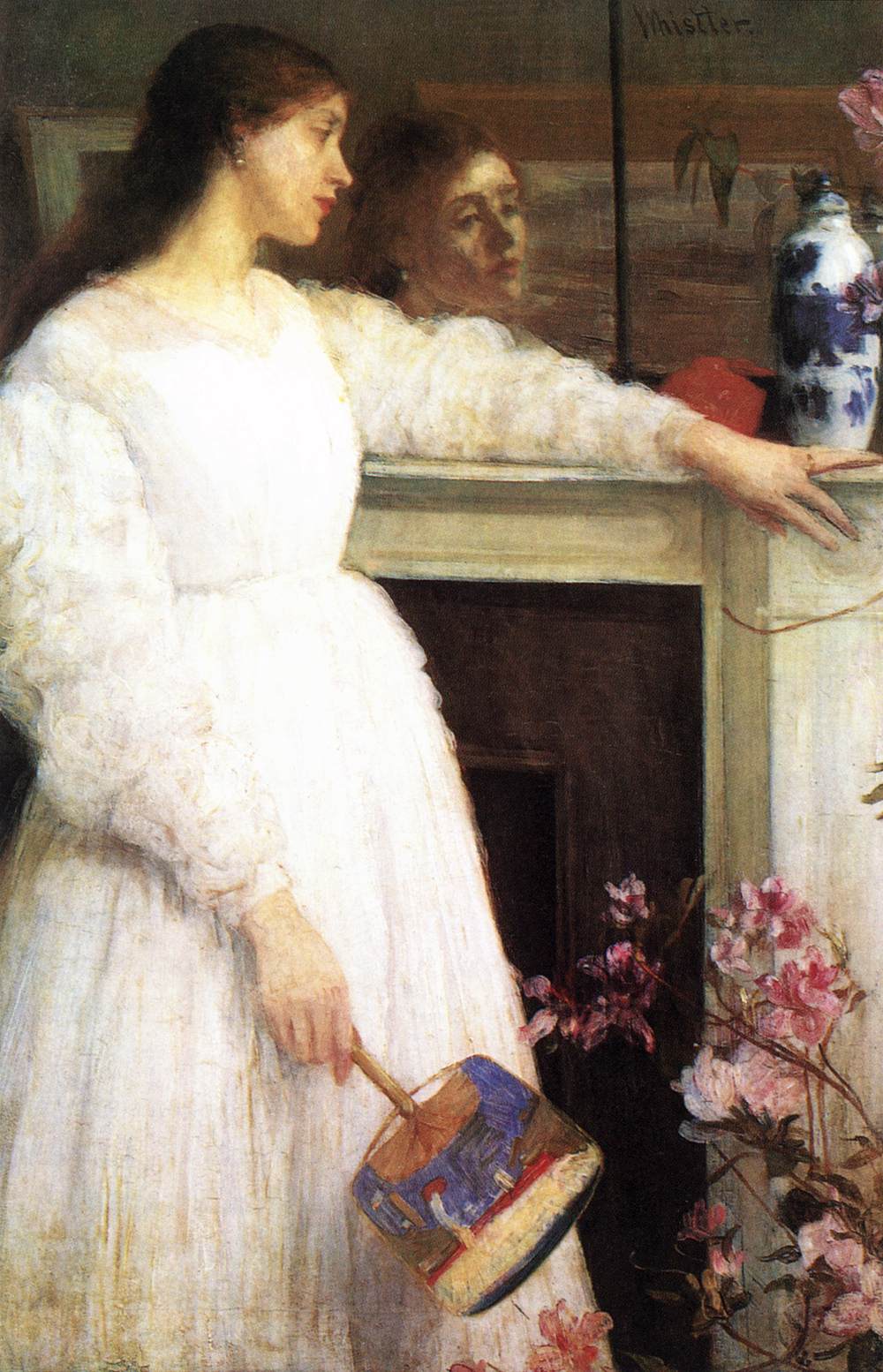 The Little White Girl: Symphony in White, No. 2 by WHISTLER, James Abbot McNeill