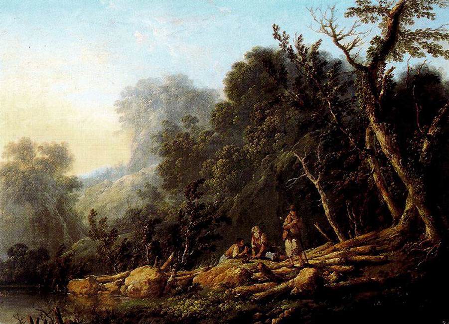 Landscape by PILLEMENT, Jean-Baptiste