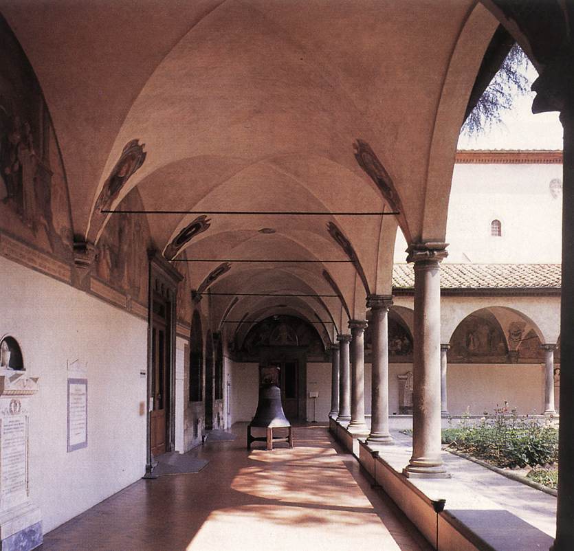 Courtyard by MICHELOZZO DI BARTOLOMEO