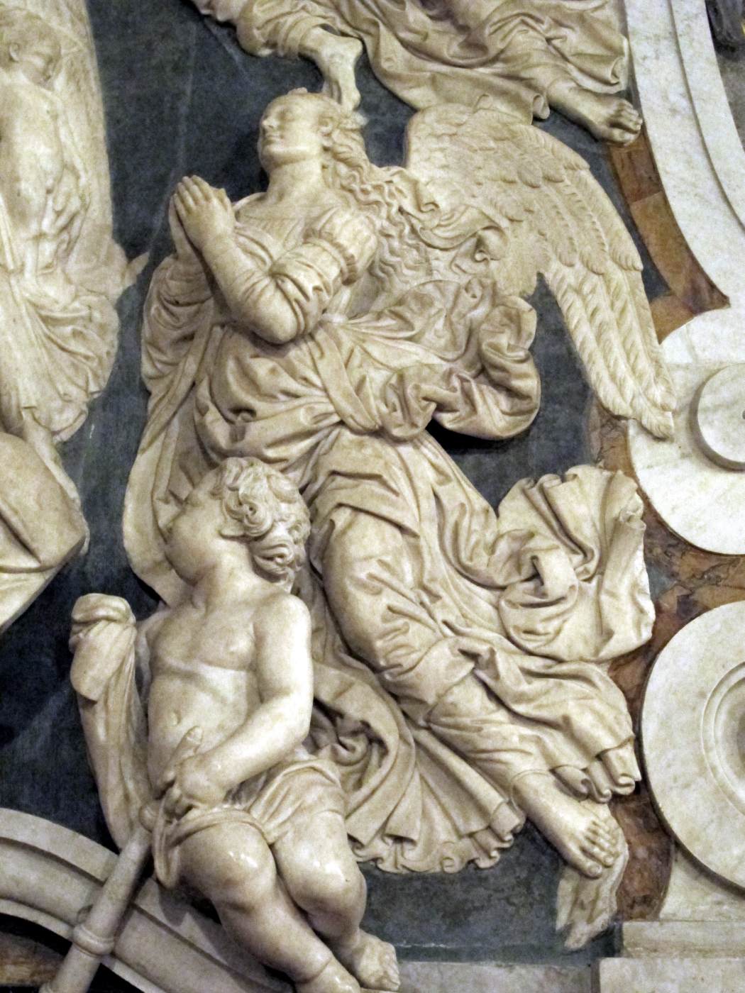 Monument to Bishop Forteguerri (detail) by