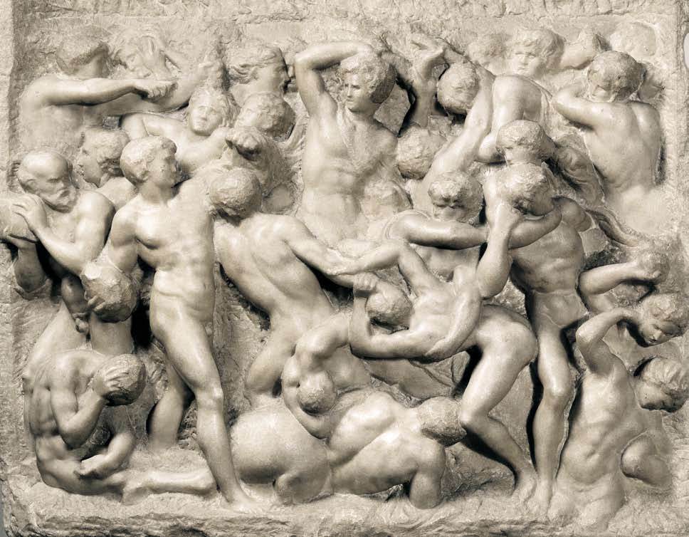 Battle by MICHELANGELO Buonarroti