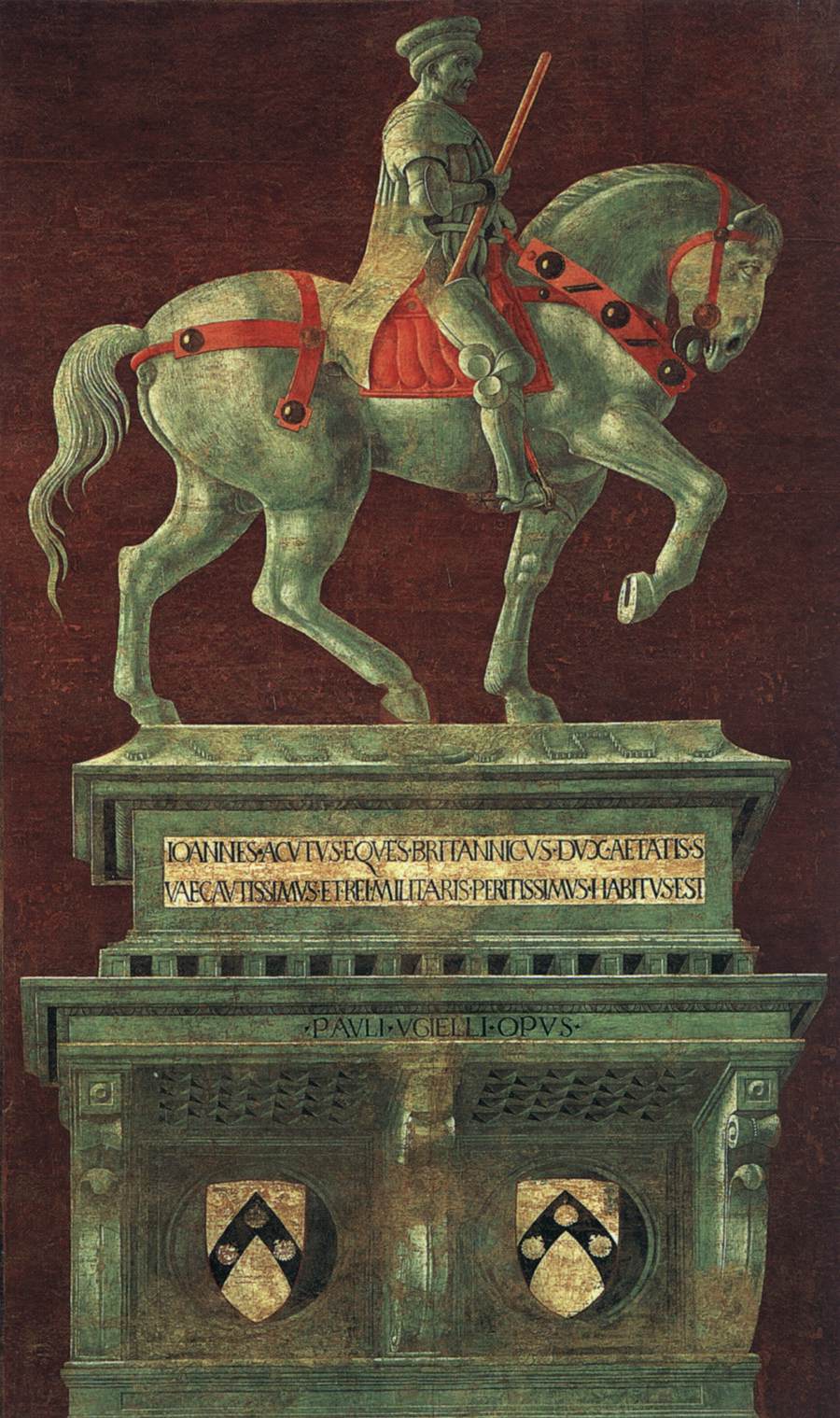 Funerary Monument to Sir John Hawkwood by UCCELLO, Paolo