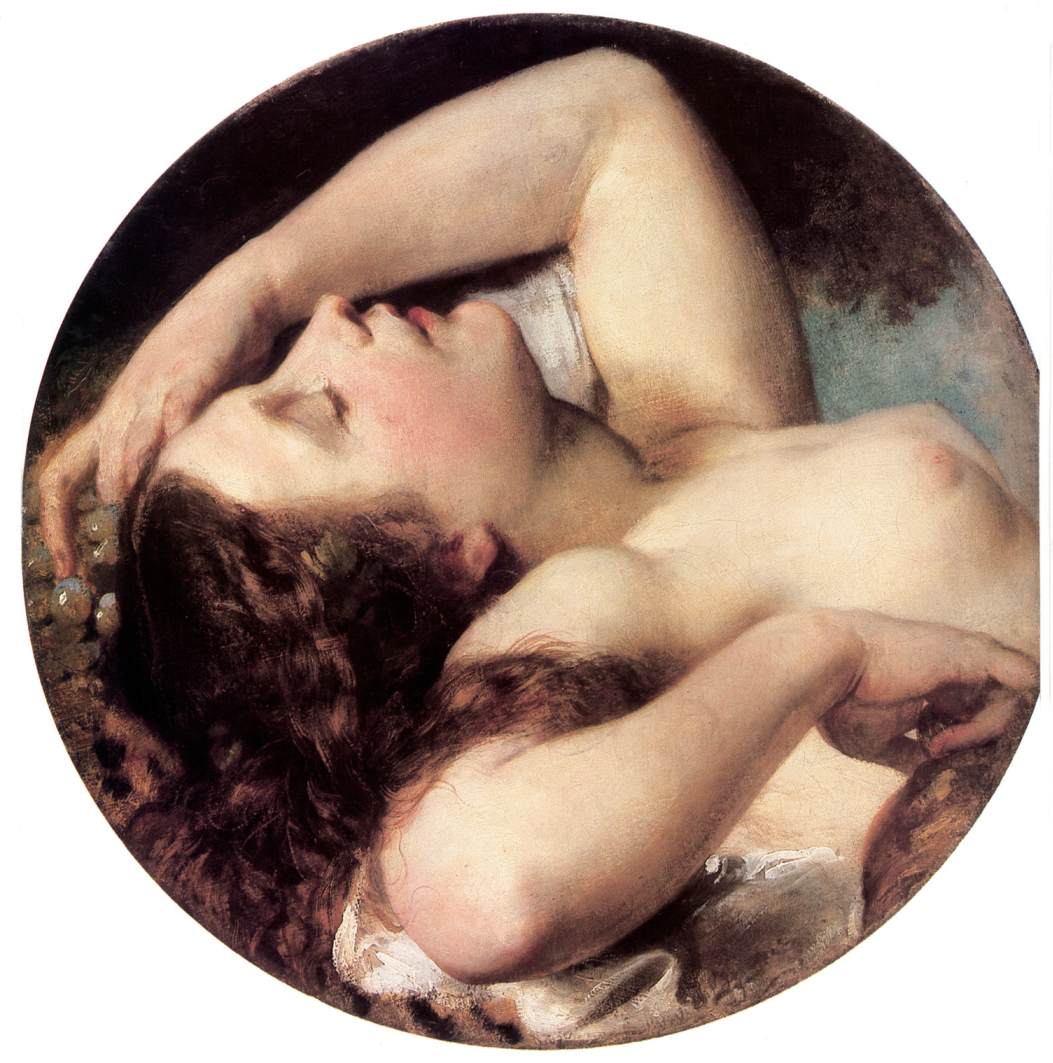 Sleeping Bacchante by