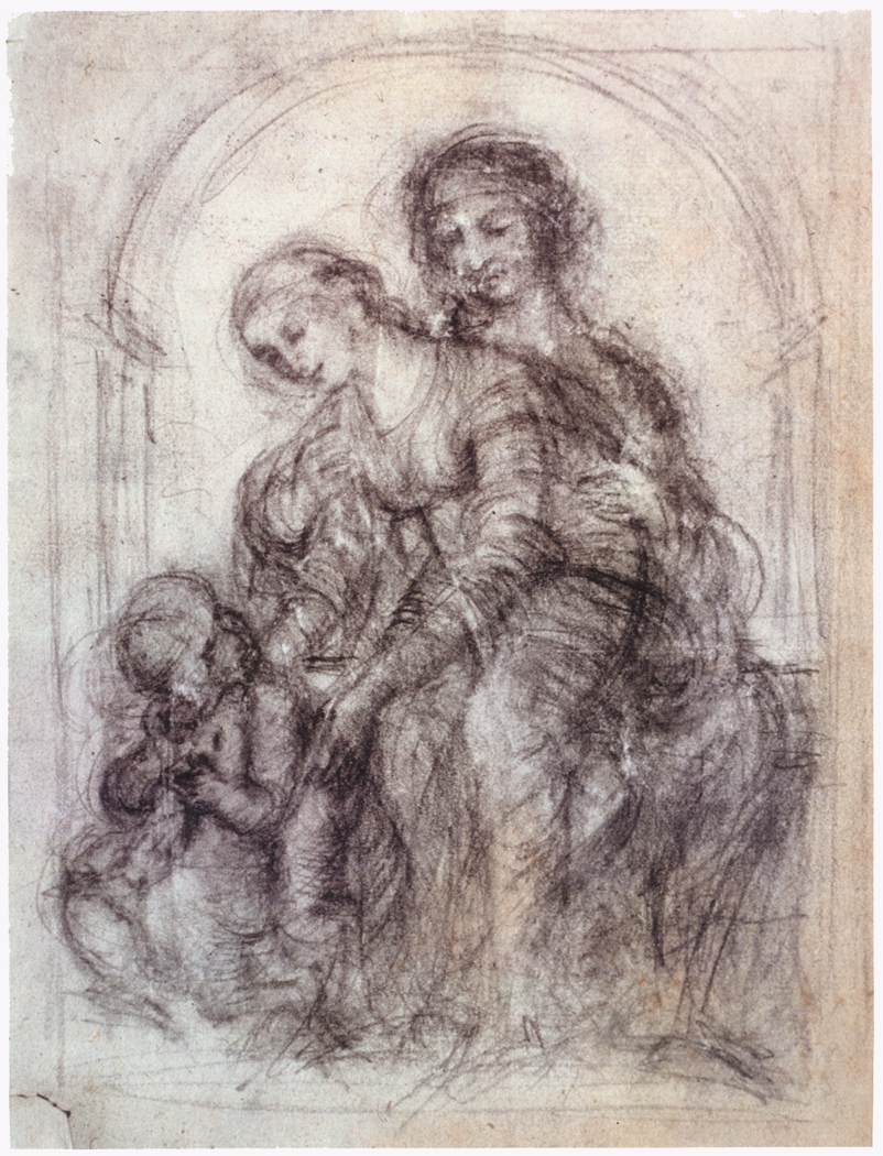 Design for St Anne by LEONARDO da Vinci