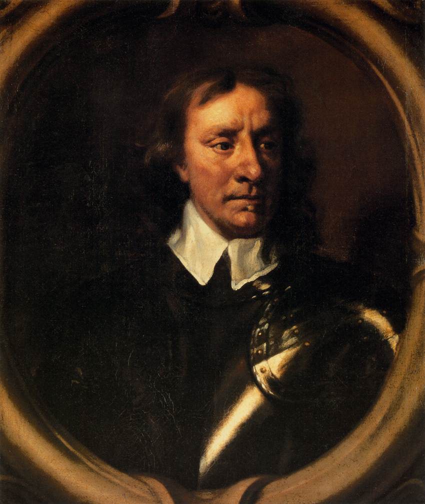 Portrait of Oliver Cromwell by