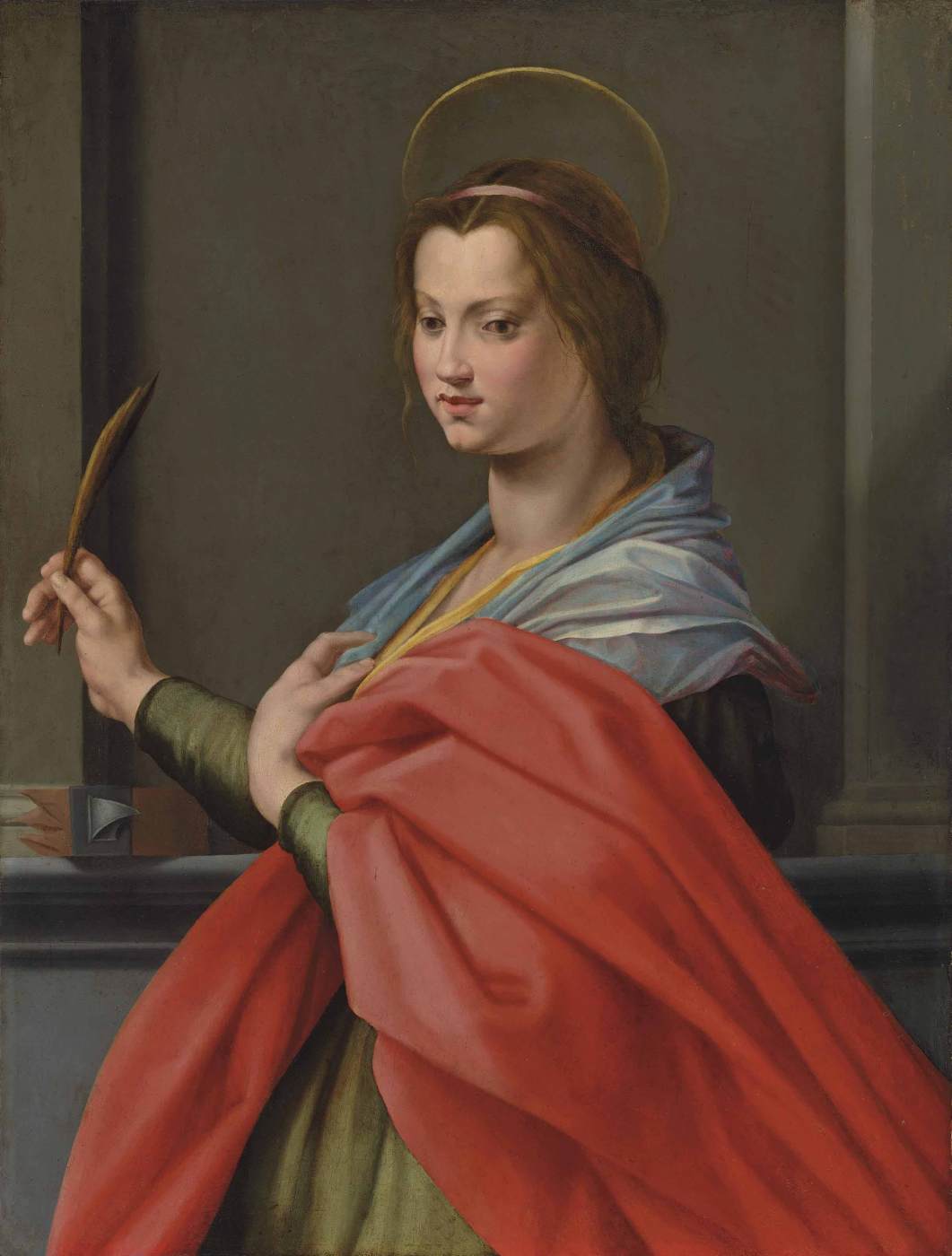 Saint Catherine of Alexandria by CONTE, Jacopino del