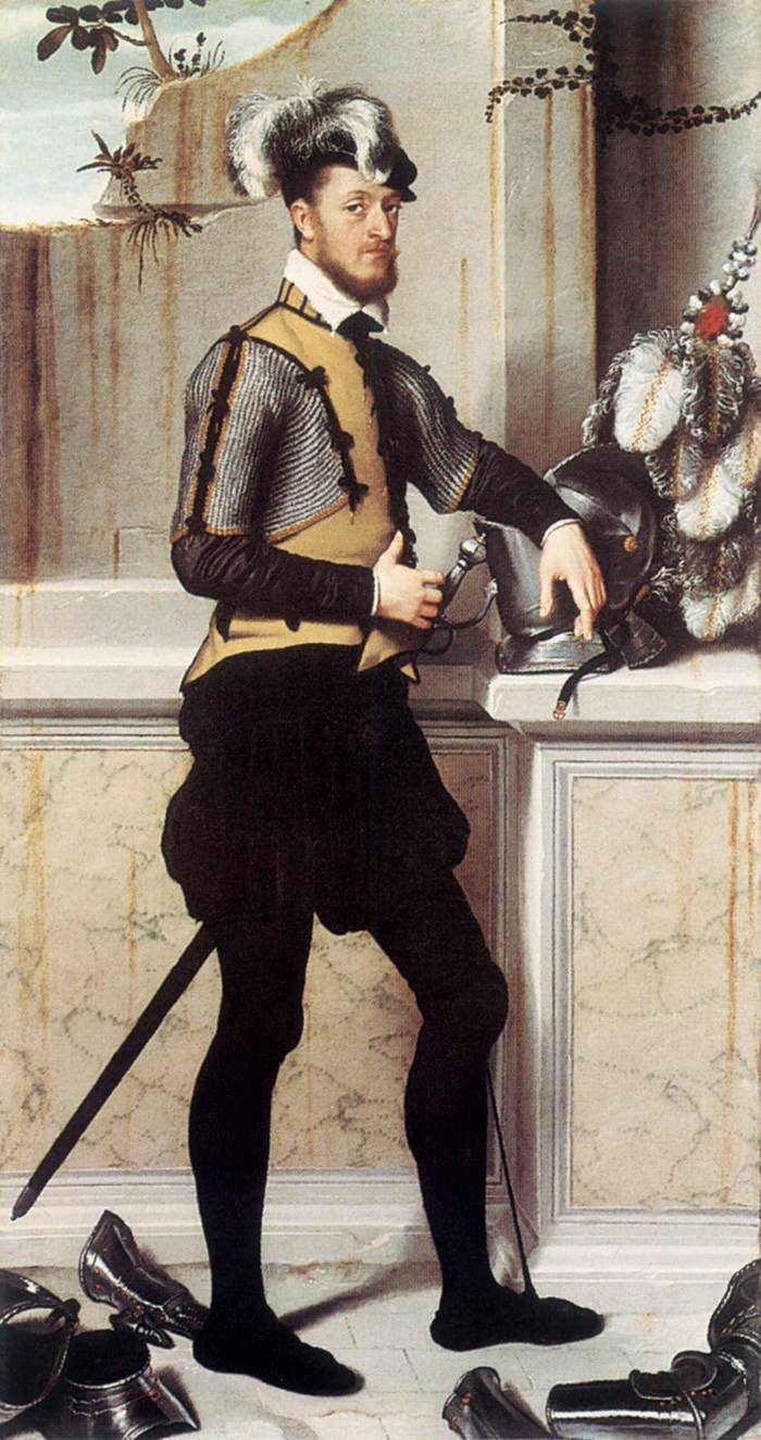 Portrait of a Gentleman by MORONI, Giovanni Battista