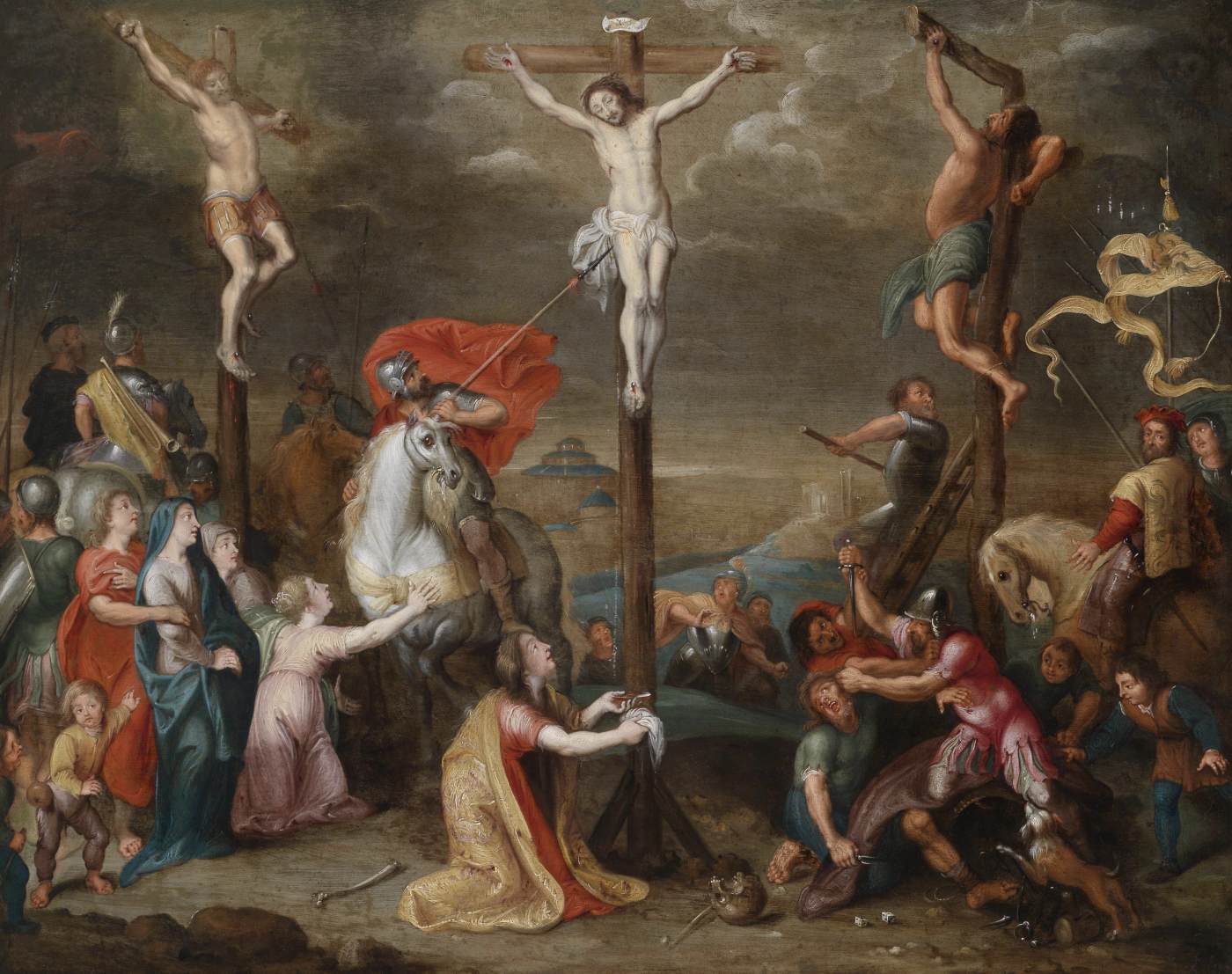 Christ on the Cross by VOS, Simon de