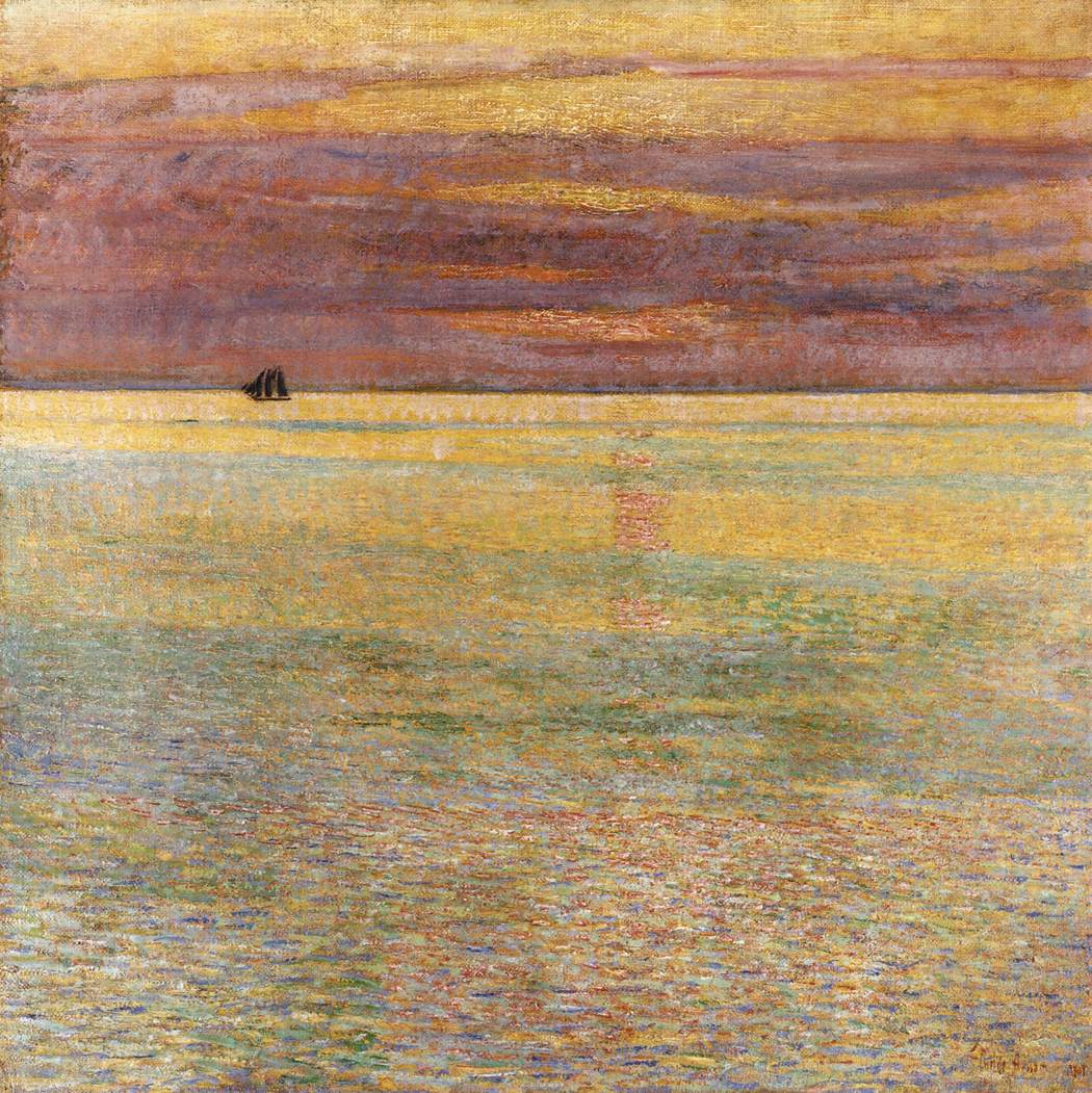 Sunset at Sea by HASSAM, Childe