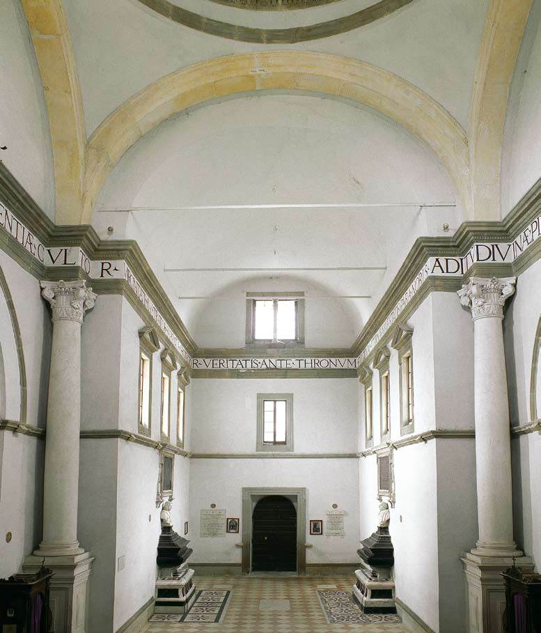 Interior looking toward the entrance by