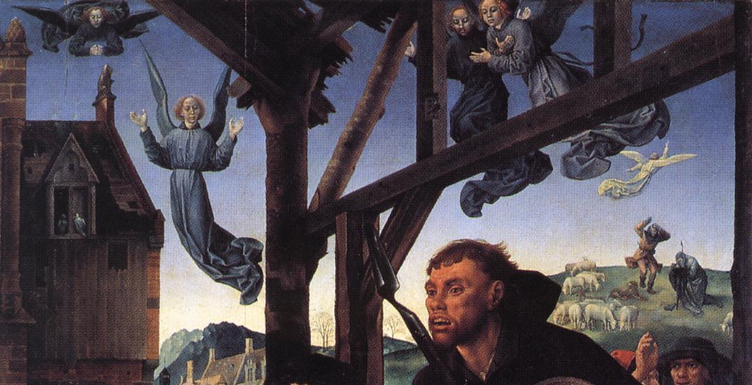 The Adoration of the Shepherds (detail) by GOES, Hugo van der