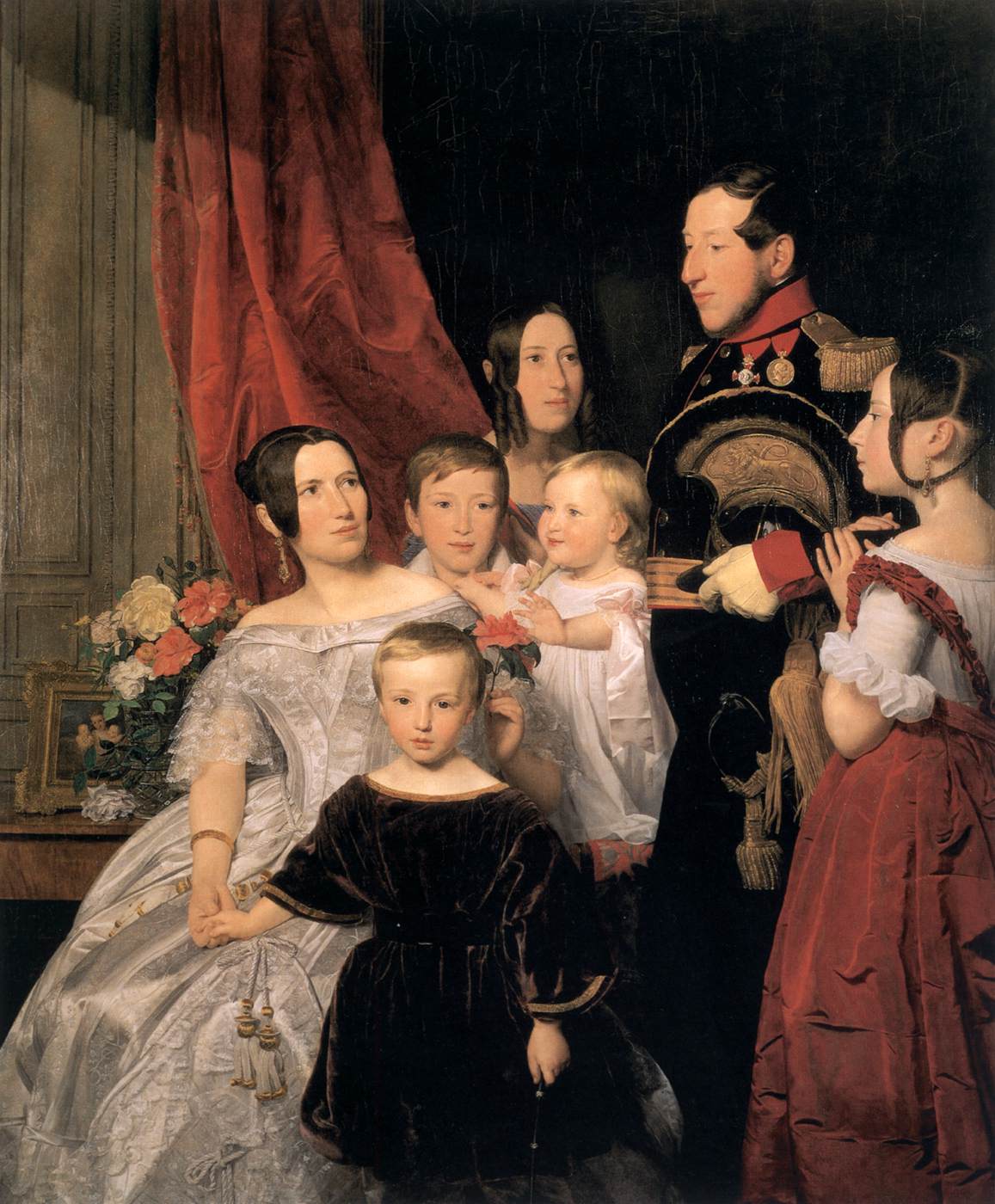 The Gierster Family by WALDMÜLLER, Fedinand Georg