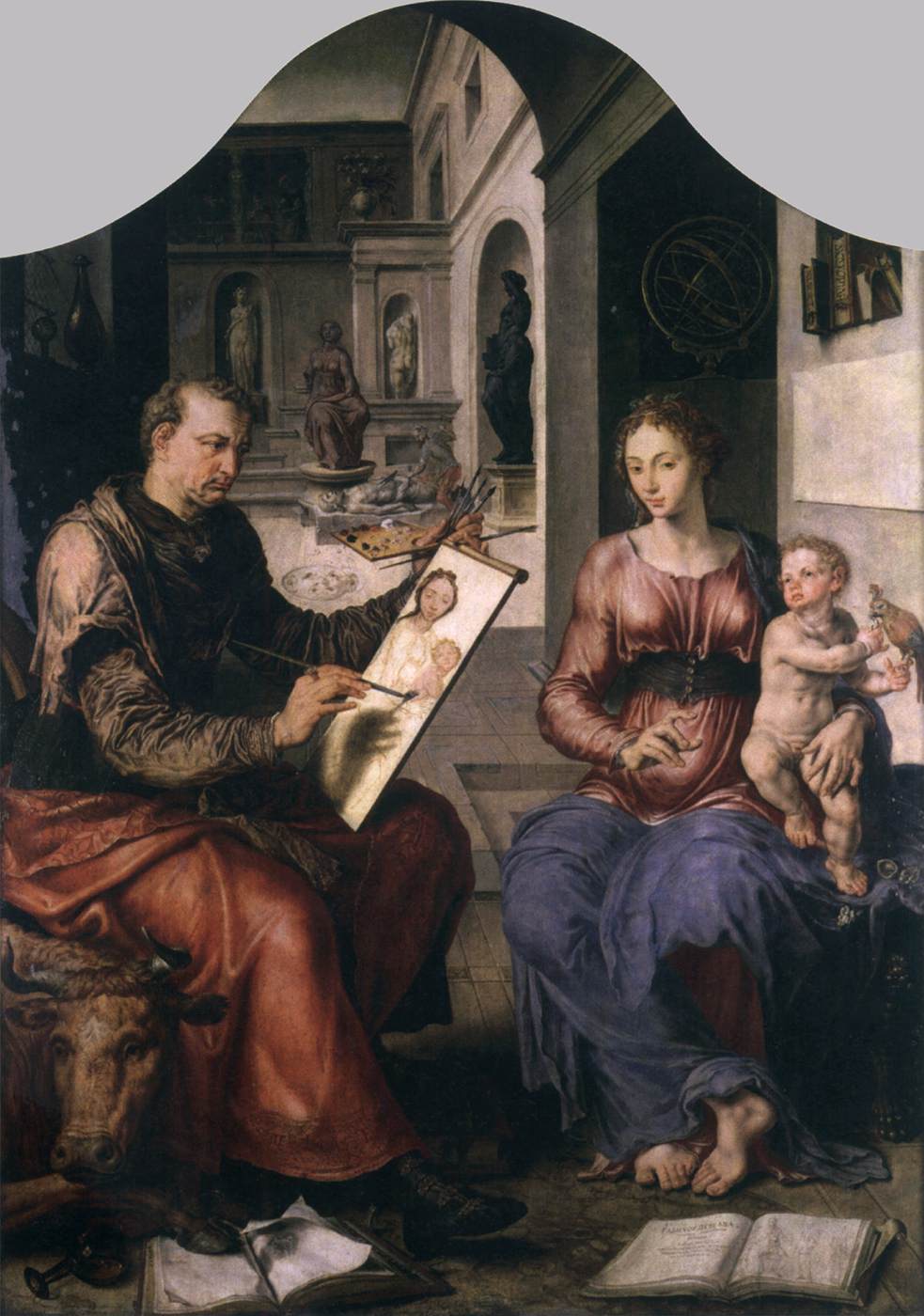 St Luke Painting the Virgin by