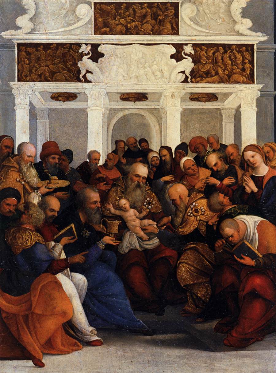 Circumcision by MAZZOLINO, Ludovico