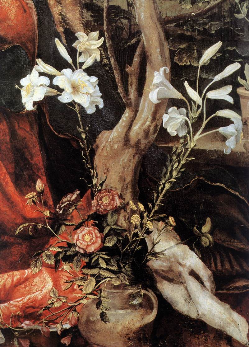 Stuppach Madonna (detail) by GRÜNEWALD, Matthias