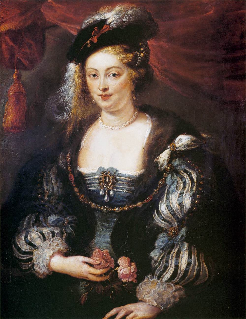 Helene Fourment by RUBENS, Peter Paul