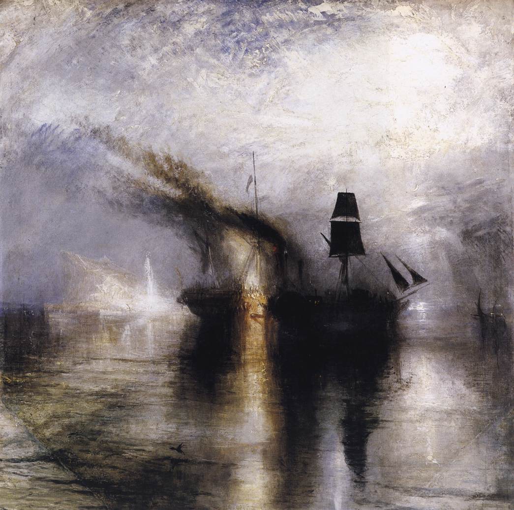 Peace - Burial at Sea by TURNER, Joseph Mallord William