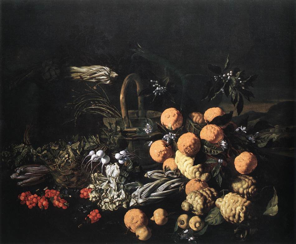 Still-life in a Landscape by RUOPPOLO, Giovanni Battista