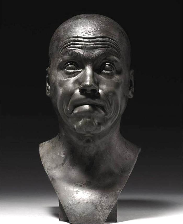 Character Head: Incapable Bassoonist by MESSERSCHMIDT, Franz Xaver