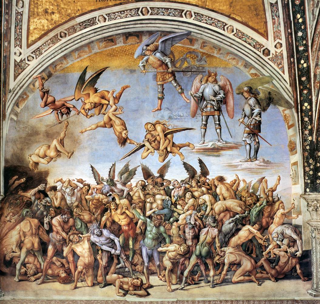 The Damned by SIGNORELLI, Luca