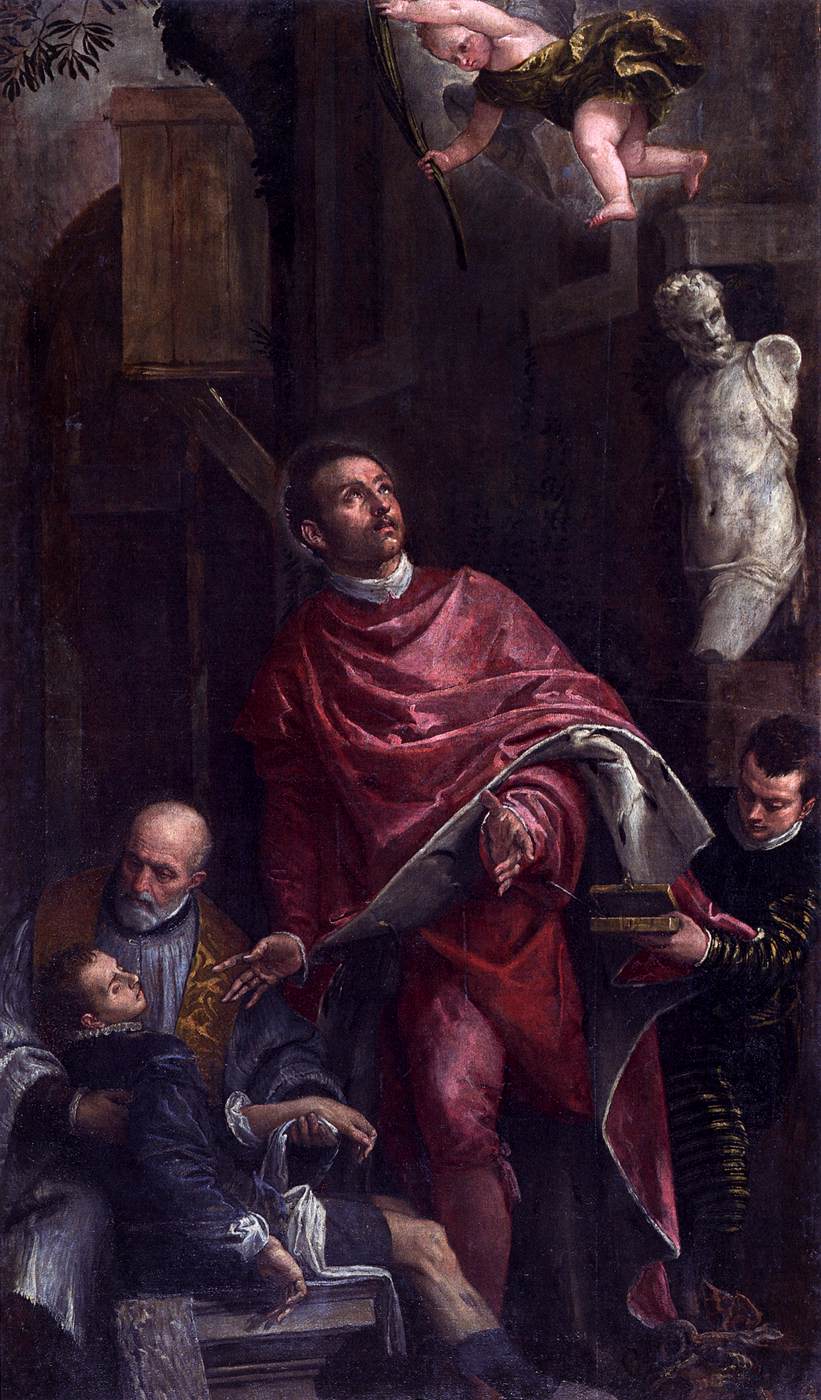 Conversion of St Pantaleon by VERONESE, Paolo