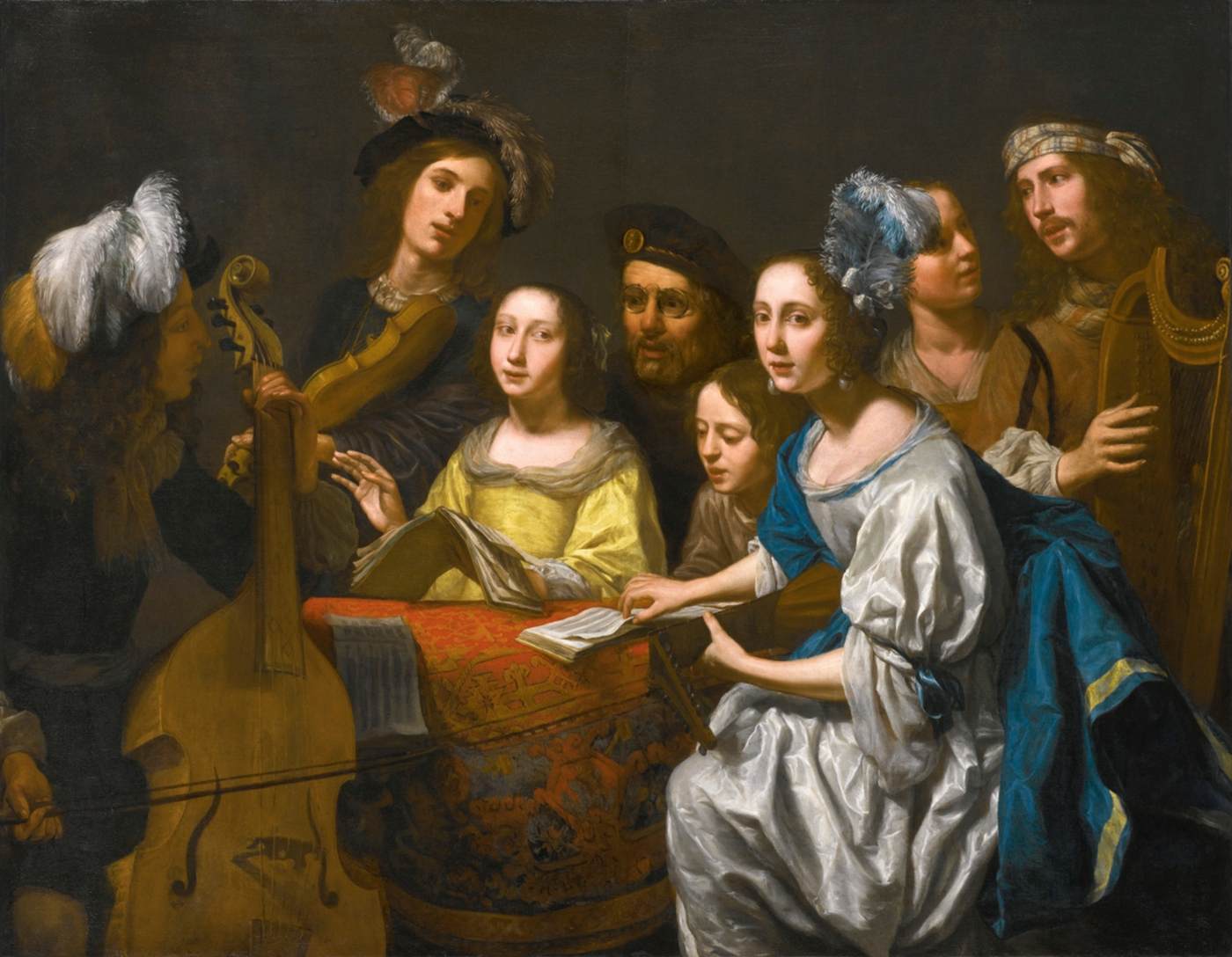 A Musical Party by KUIJL, Gerard van