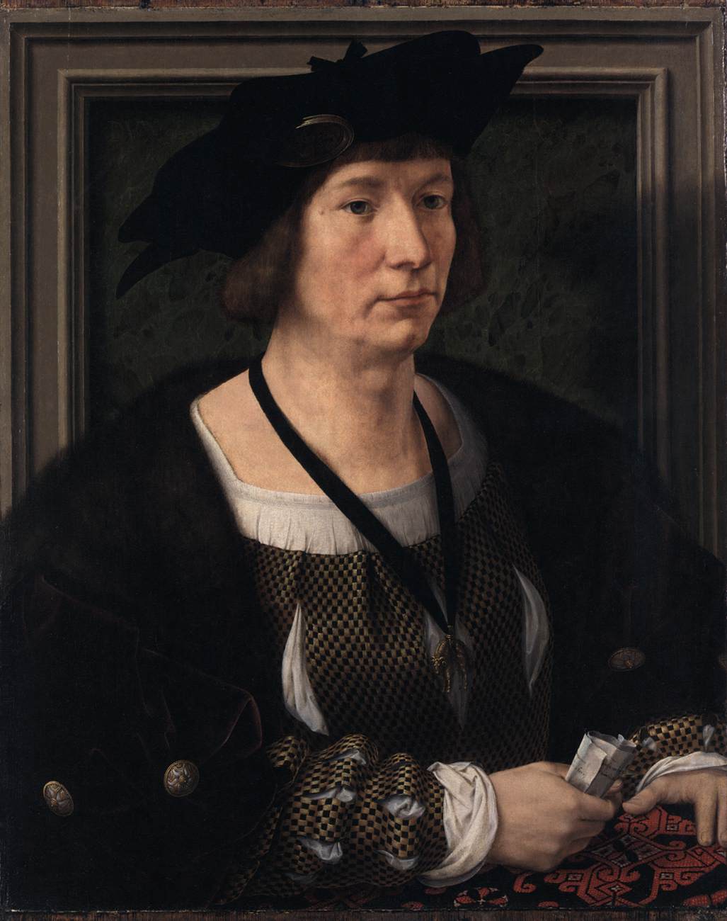 Portrait of a Man by GOSSART, Jan