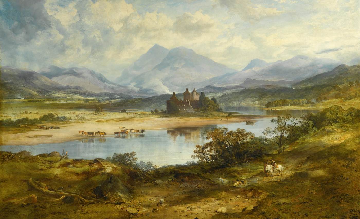 Kilchurn Castle, Loch Awe by MCCULLOCH, Horatio