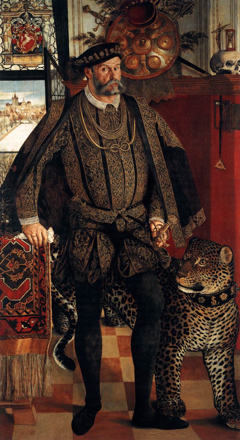 Portrait of Ladislaus von Fraunberg, Count of Haag by MIELICH, Hans