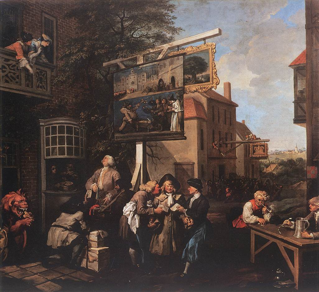 Soliciting Votes by HOGARTH, William