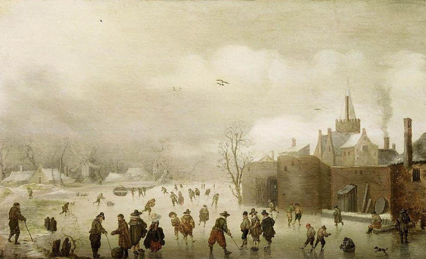 Winter Landscape by VERSTRAELEN, Anthonie