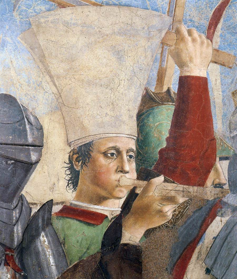 8. Battle between Heraclius and Chosroes (detail) byPIERO DELLA FRANCESCA