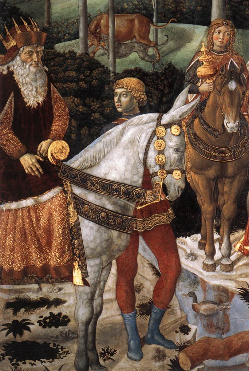 Procession of the Oldest King (detail) by