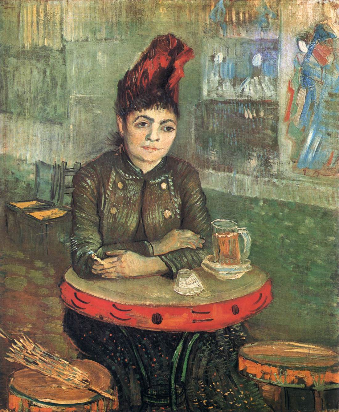 Agostina Segatori in the Café du Tambourin by GOGH, Vincent van