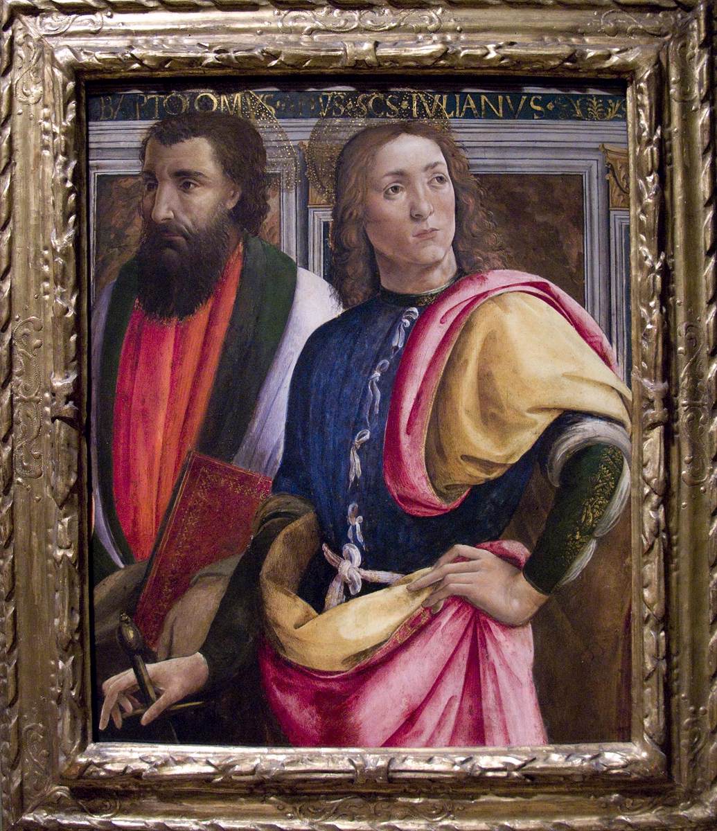 Sts Bartholomew and Julian the Hospitaler by MAZZIERE, Agnolo di Domenico