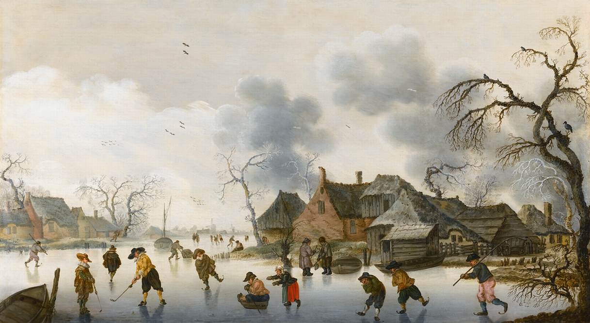 Winter Scene by VERSTRAELEN, Anthonie