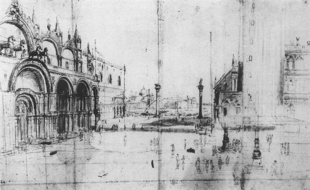 Piazza San Marco: Looking South by WITTEL, Caspar Andriaans van