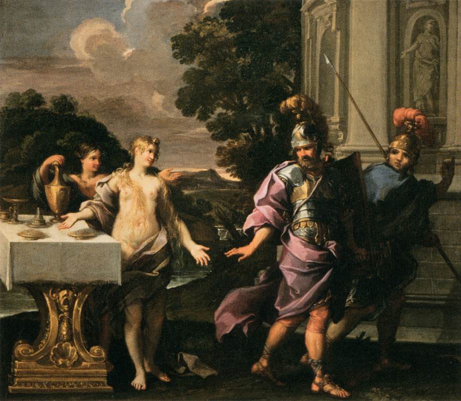 Companions of Armida and Rinaldo by PASSERI, Giuseppe