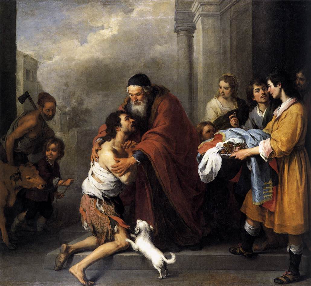 Return of the Prodigal Son by MURILLO, Bartolomé Esteban