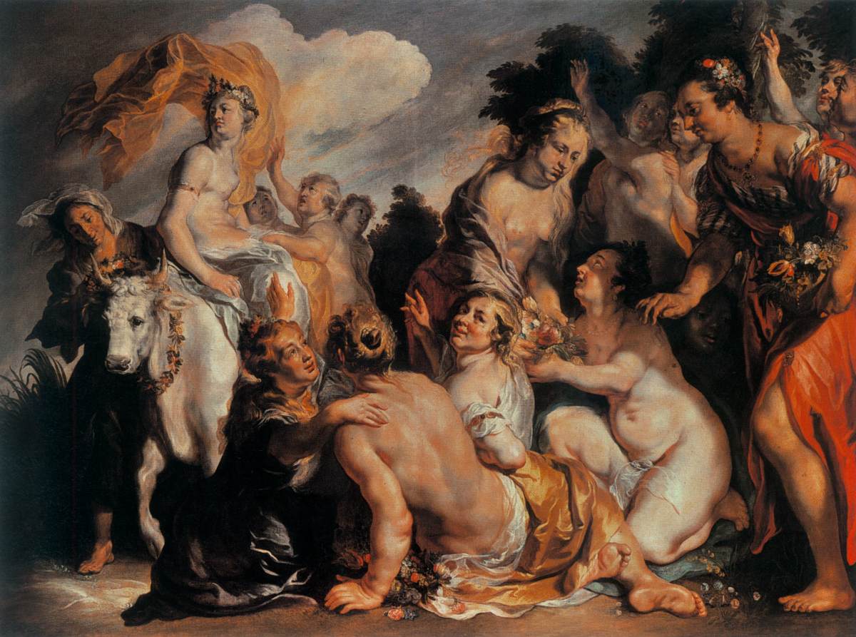 The Rape of Europa by JORDAENS, Jacob