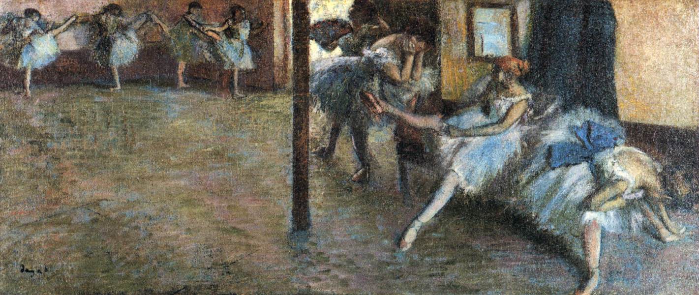 Ballet Rehearsal by DEGAS, Edgar