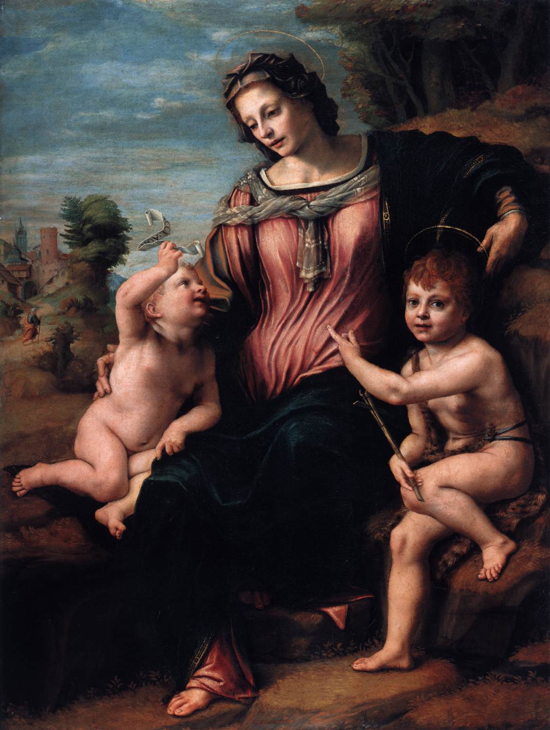 Madonna with Child and the Young St John by