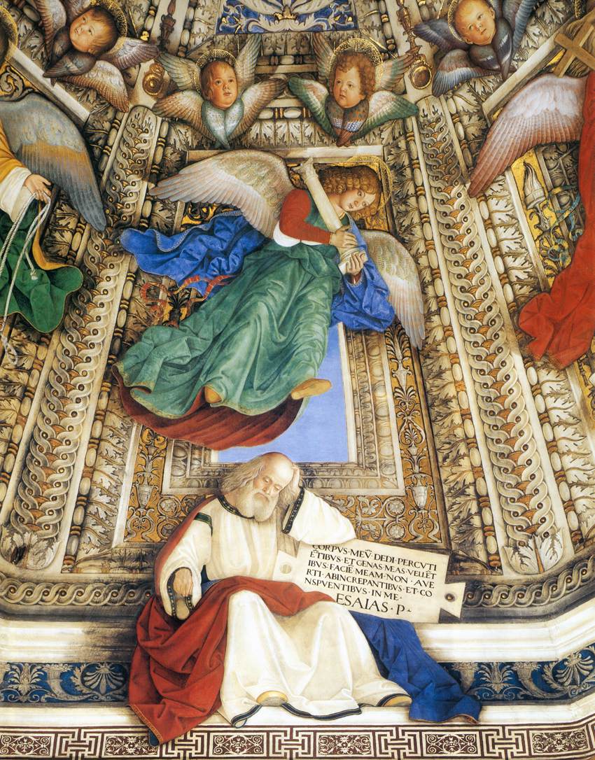 Angel Holding an Instrument of the Passion by MELOZZO DA FORLI