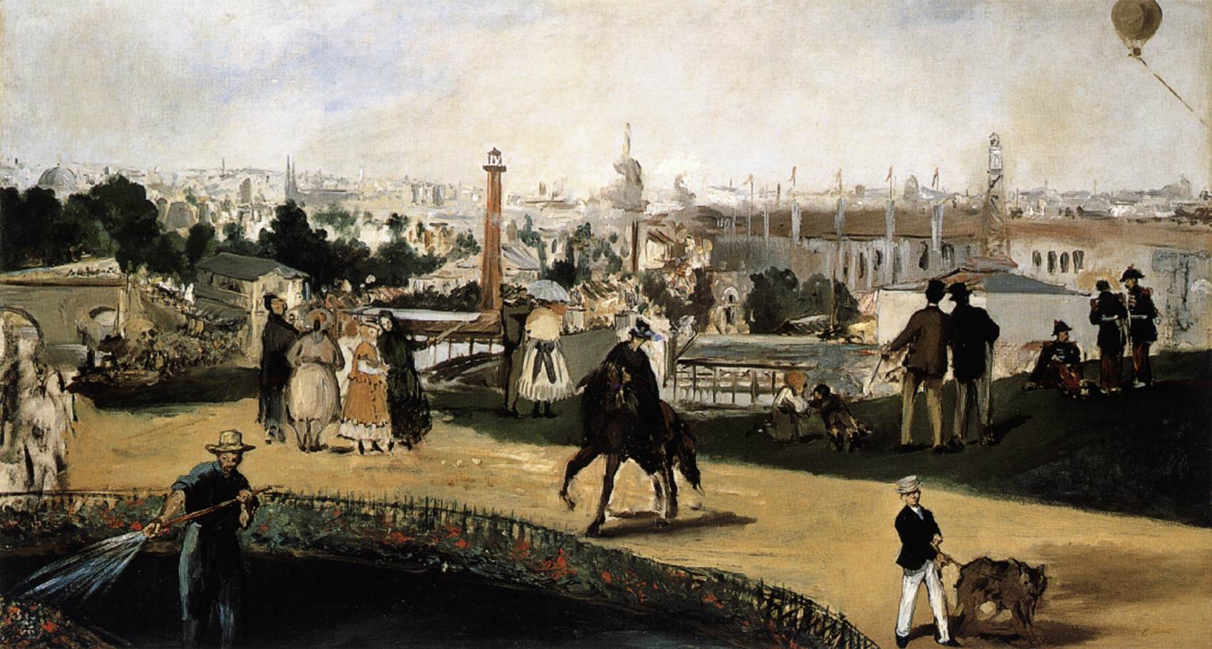 The World Fair of 1867 in Paris by MANET, Edouard