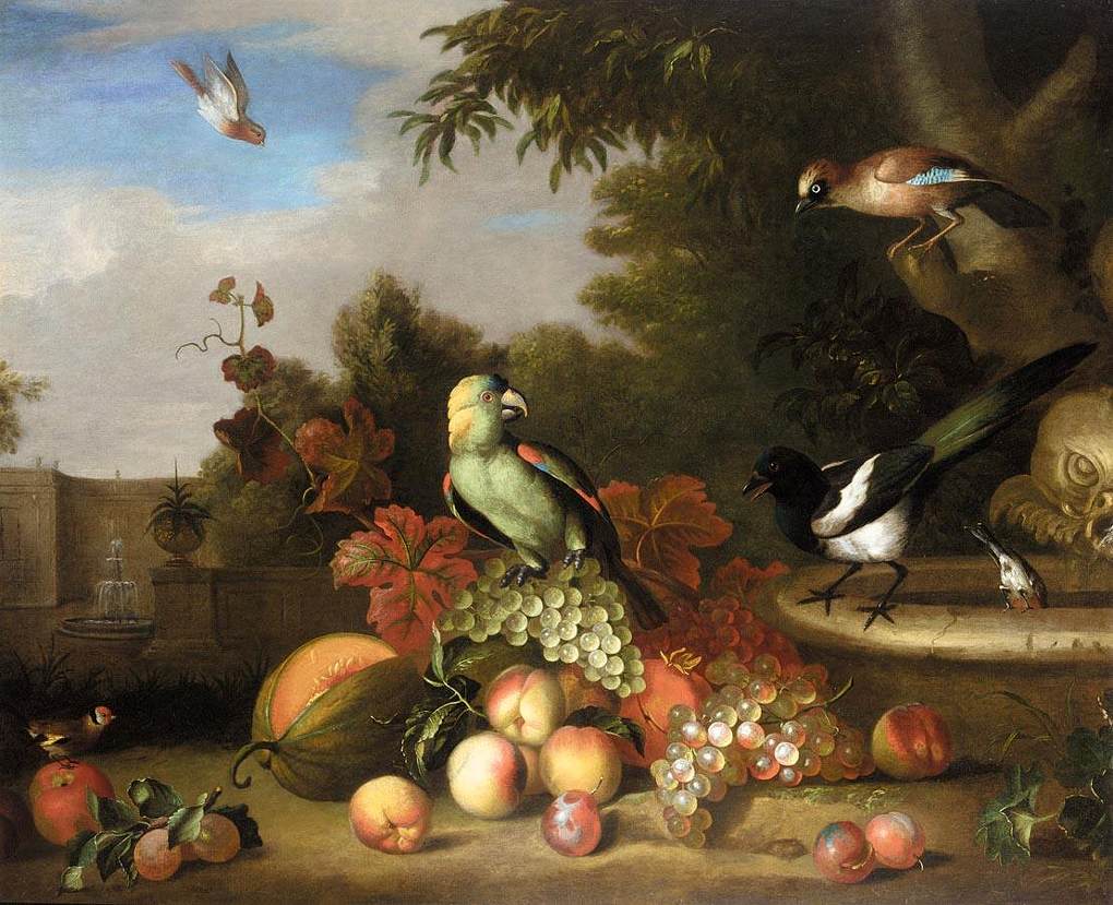 Still-Life of Fruit and Birds by STRANOVER, Tobias