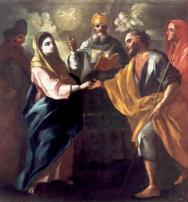 Marriage of the Virgin by BARDELLINO, Pietro